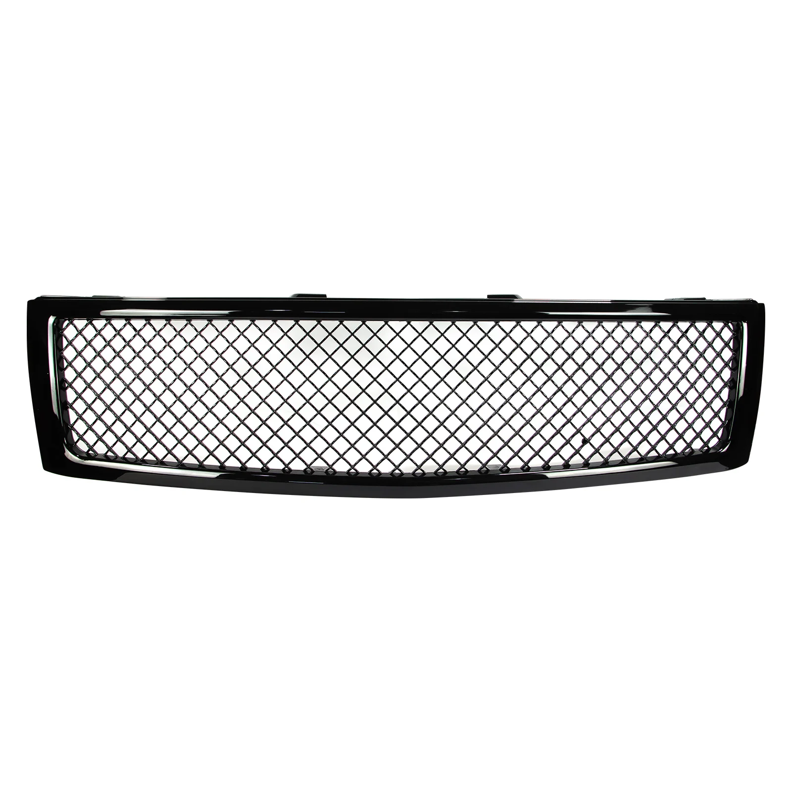 

Передняя решетка для Chevrolet Silverado 1500–13 глянцевая черная решетка