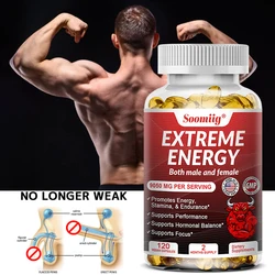 Extreme Energy - Maximum Strength, Reduced Fatigue, Motivation, Focus, Alertness - Natural Energy Supplement for Men & Women