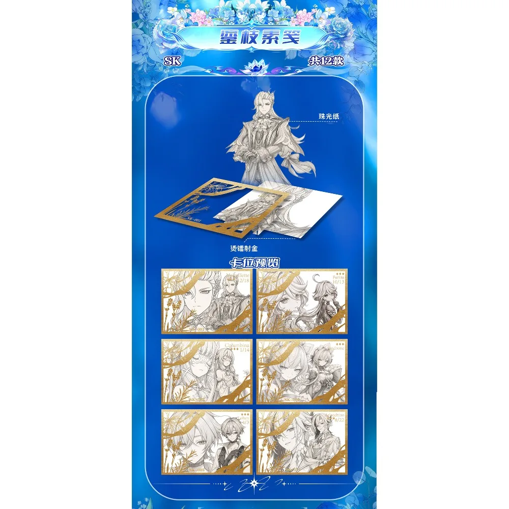Genshin Impact Games Peripheral Creative Collection Card Cute Q-version Characters Practical Portrait Card Holiday Surprise Gift
