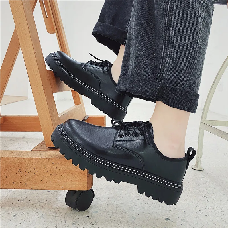 Men Shoes Leather Casual Shoes Fashion Moccasins Unisex Business Shoes Men\'s Shoes Fashion British Driving Shoes Boots