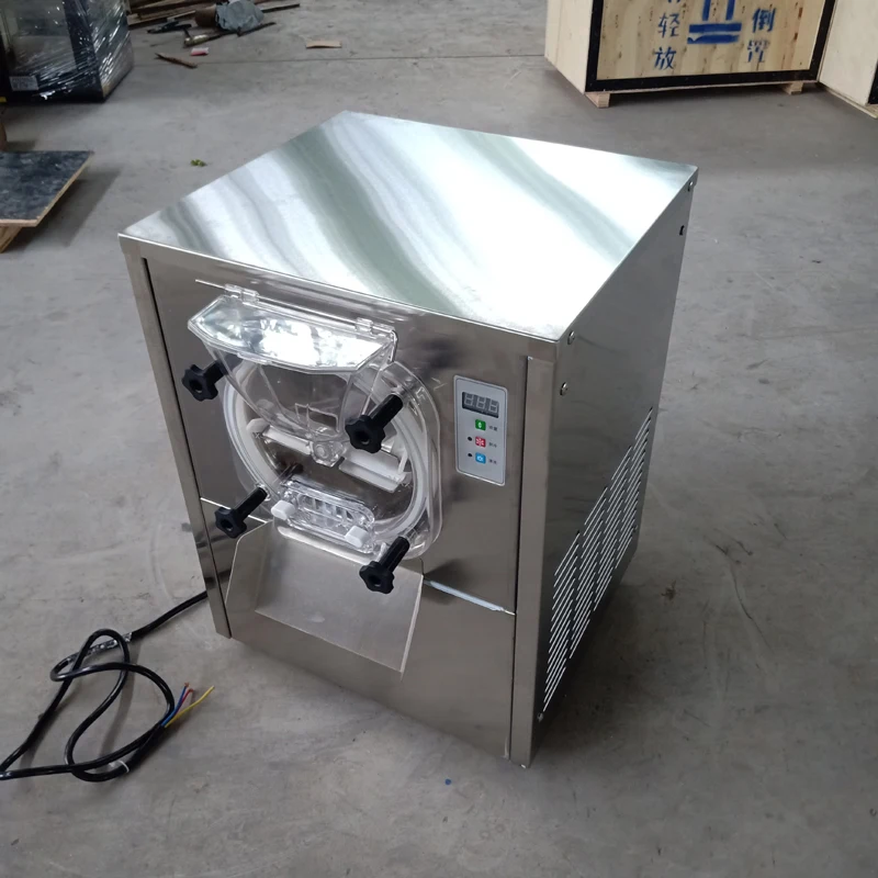 

High Efficiency Hard Ice Cream Making Machine 220V 1400W for Food Processing Factories Durable Compressor