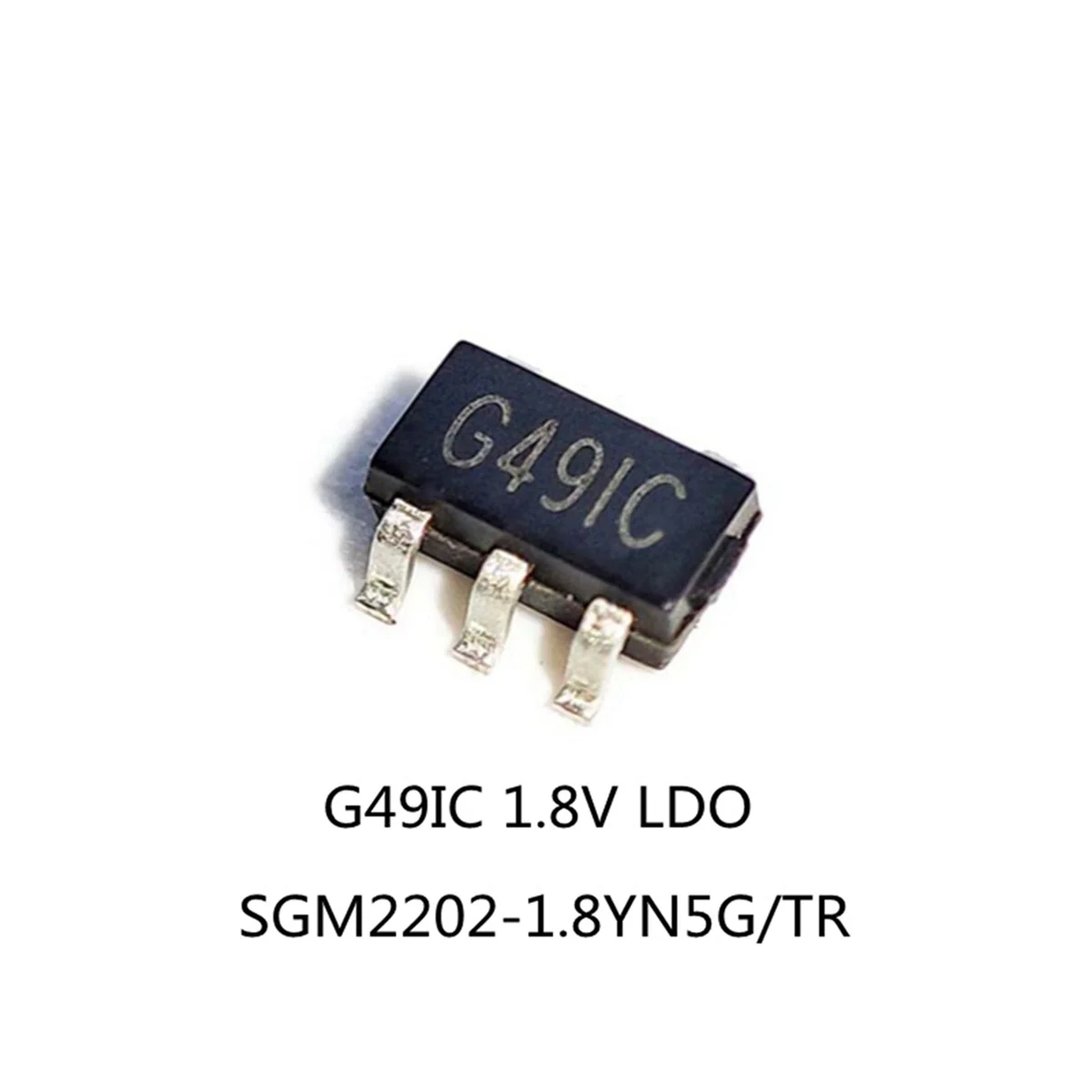 

5X 1,8 В патч SOT23-5 контактная трубка G49 G49IC HJ чип домена напряжения для IC S9 L3 + чип регулятора напряжения хэш-платы-A74Z