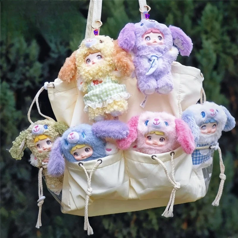 

Nommi V5 Puppy Dairy Series Blind Box Toys Cute Dog Plush Doll Action Figure Mystery Box Surprise Bag Pendant Decor Girl Gift