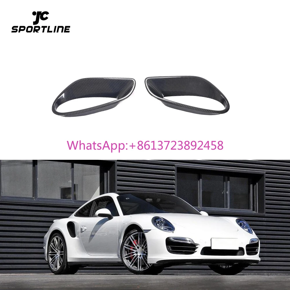 

991 Dry Carbon Side Scoop Air Ducts for Porsche 991 911 Turbo S Cabriolet 2014-2016