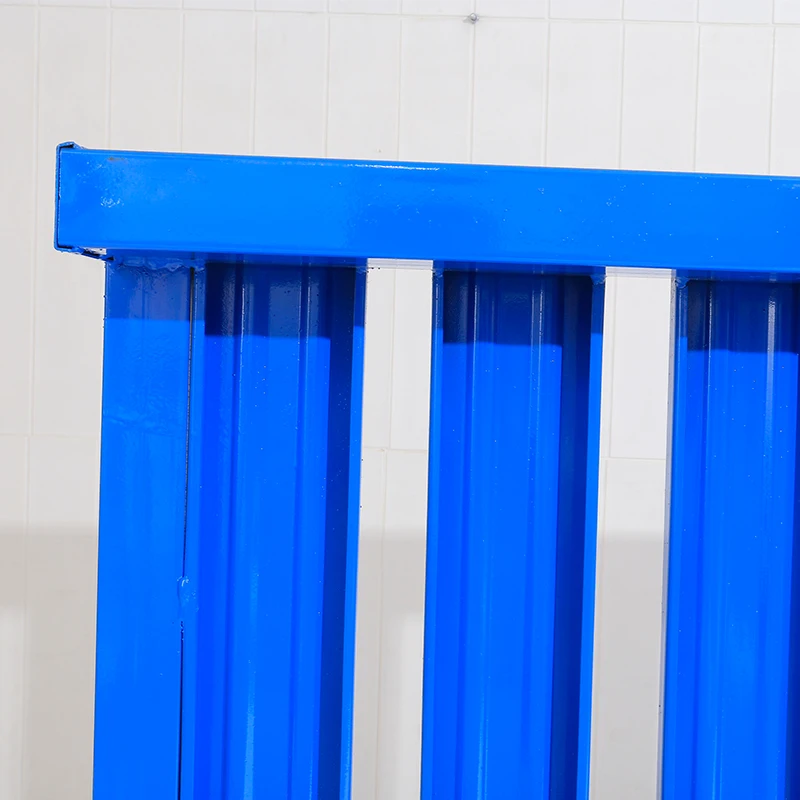 Wholesale Eco-Friendly Steel Pallet Heavy Duty Single Faced Recycled 4-Way Entry for Industrial Rack and Transportation