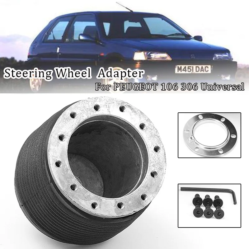 Steering Wheel Hubs Quick Release Adapter Boss Kit For Peugeot 106 306 for Citroen Saxo For Citroen AX 90 91 97 98