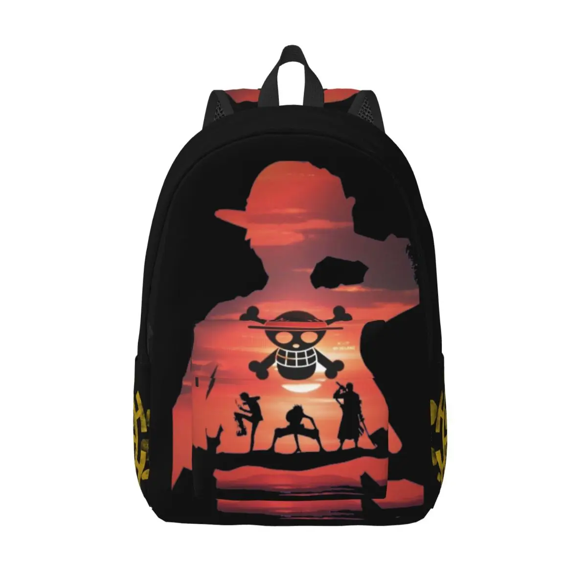 Gift Japanese Anime Character Luffy Multi Compartment Schoolbag ONE PIECE Versatile Office Workers Schoolbag Office Work School