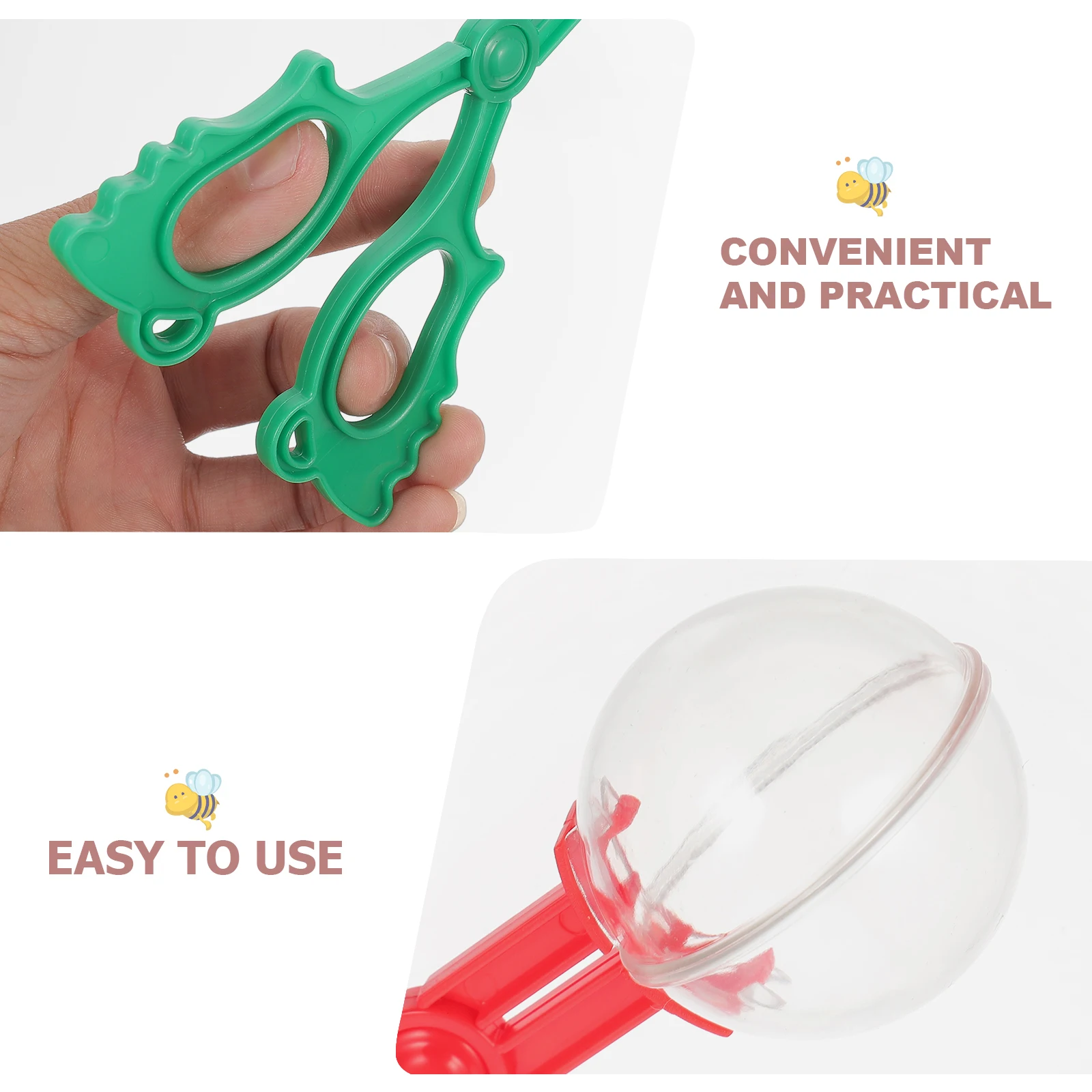 

7Pcs Indoor Outdoor Insect Catching Kit Handy Scissors Clips for Kids Learning Tools