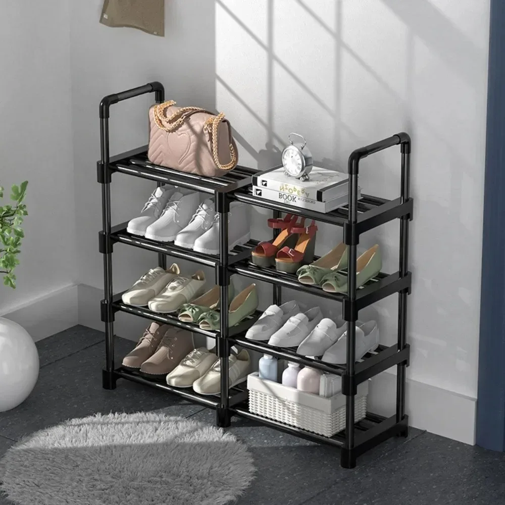 Simple Assembled Shoe Rack Multi Layer Storage Rack Multifunctional Household Space Saving Removable High-capacity Shoe Shelf