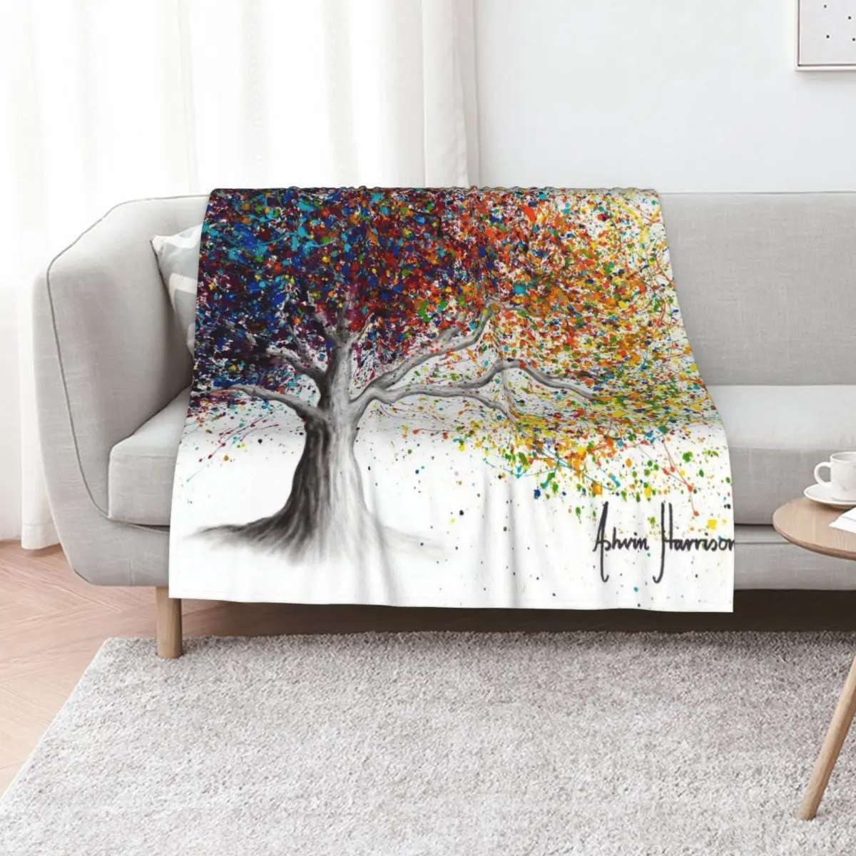 

The Colour of Dreams Throw Blanket Soft Beds Beach Picnic Flannel Blankets