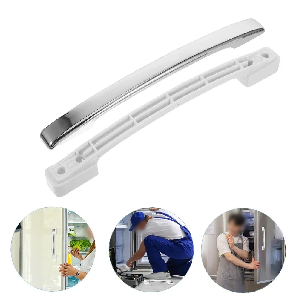 Plastic Handle Fridge Door Handle Commercial Use Easy Installation Residential Use Refrigerator Handle Cabinet Enhancement
