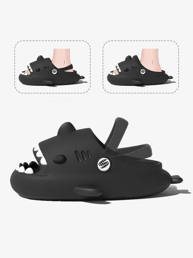 Summer  Outdoor Sandals Men's Thick-Sole Wear-Resistant Anti-Slip Beach Hole Punching Shoes Couples Unisex