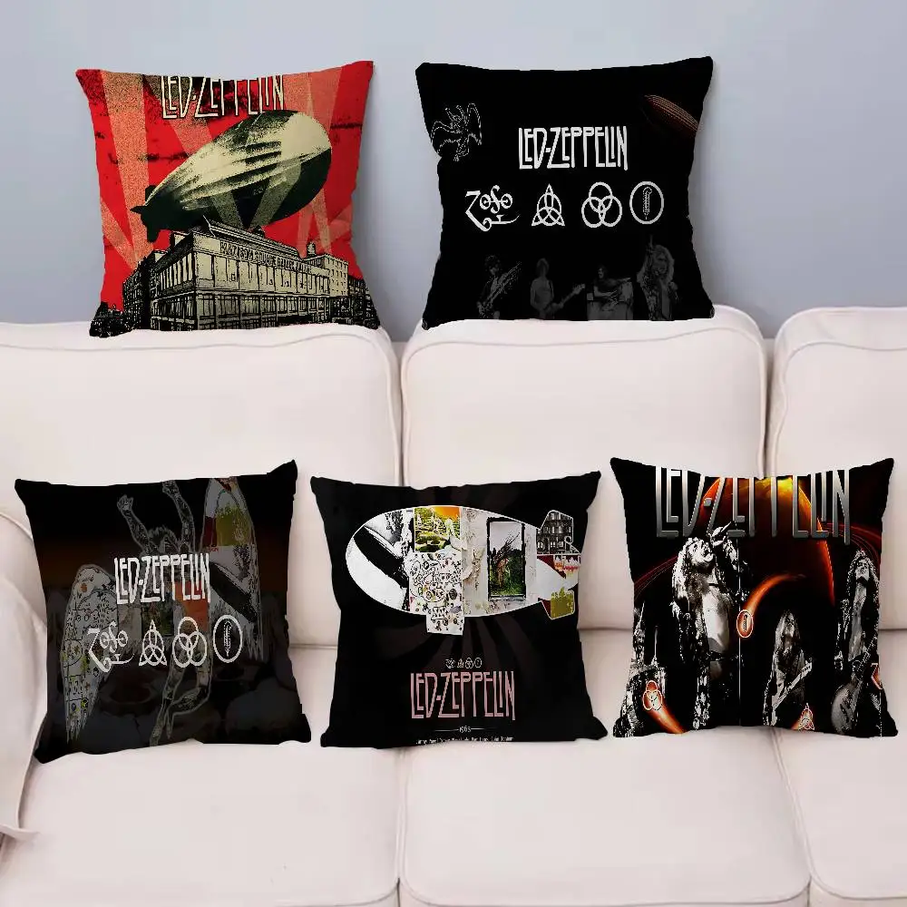 Classic Band L-Led Z-Zeppelin Pillow Cover For Bedroom Room And Living Room Sofa Decorative Cushion Cover