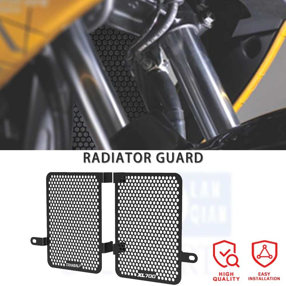 

Motorcycle For Honda XL 700V TRANSALP 2008-2022 2021 2020 2019 XL700V Transalp Radiator Grille Cover Guard Protection Protector