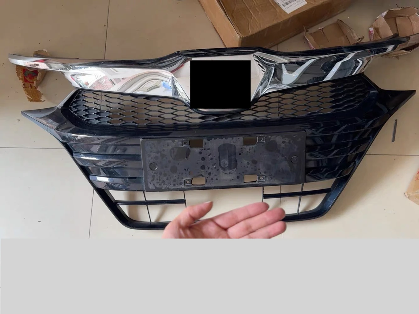 Car Front Bumper Grill assembly for 19-20 Honda crider Grille Mask Net Radiator Body kit Car Accessories