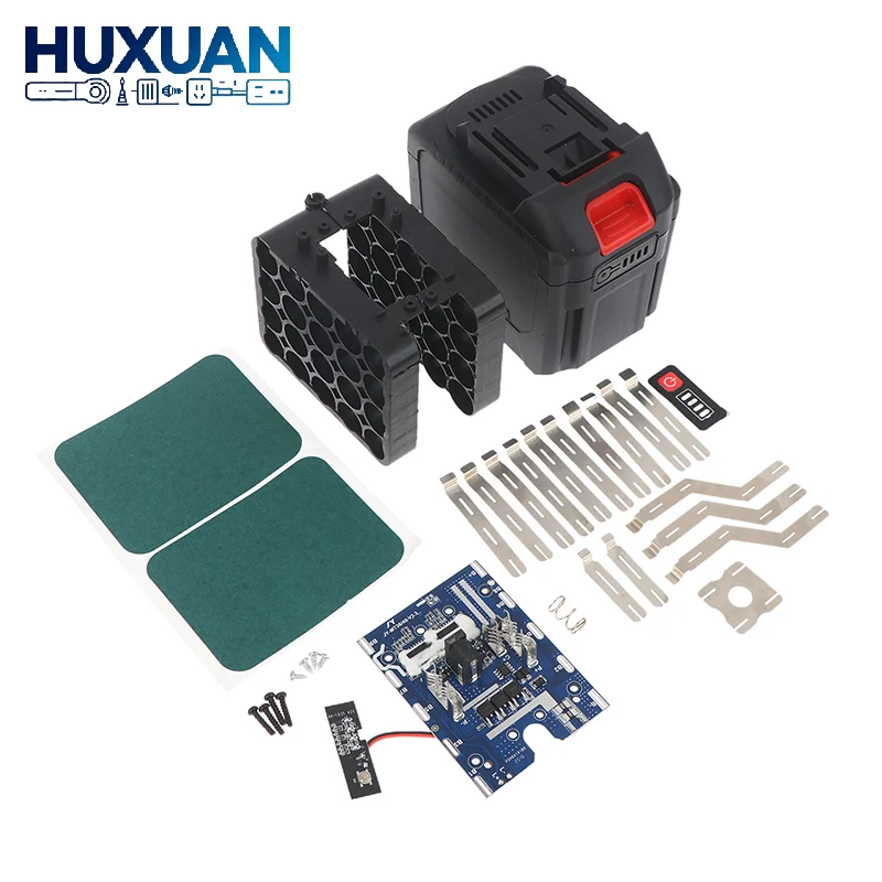 BL18650 10/20/30 Cell Li-ion Battery Case PCB Charging Protection Circuit Board Shell Boxs For Mak 36V 60A Li Battery Housings