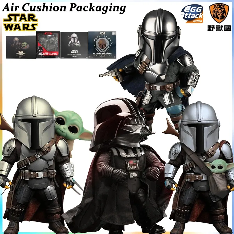 

Оригинальные фигурки BEAST KINGDOM Egg Attack из серии Star Wars: Мандалорец EAA-122 SP, EAA-111, EAA-163, фигурки Дарта, модели игрушек