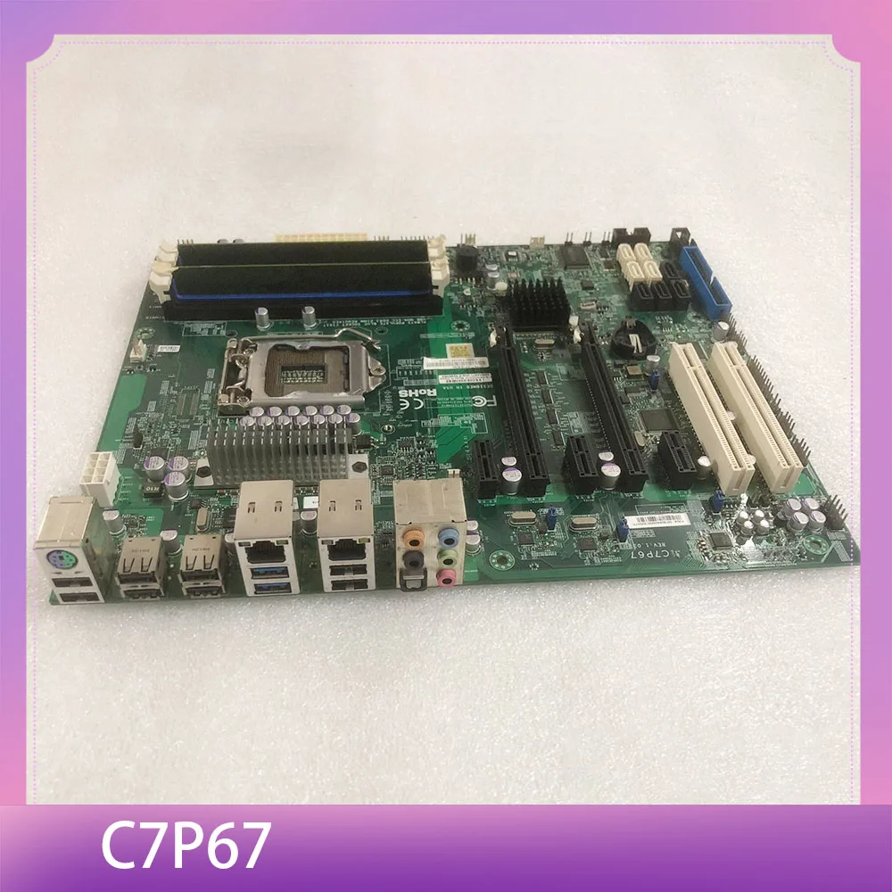 Single Channel C7P67 Server Workstation Motherboard