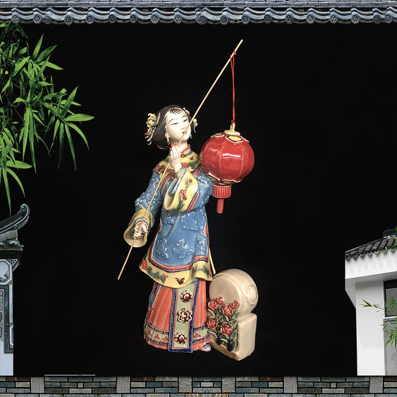 Shiwan doll home jewelry classical ladies ornament creative full house auspicious