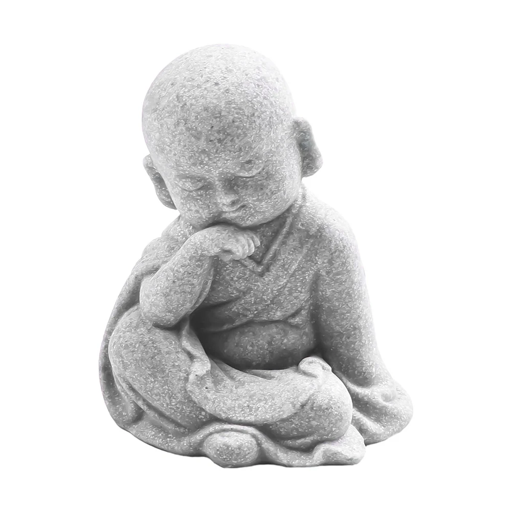 for durable High Quality Garden Decoration Buddha Statue Odorless Sandstone Resin Very Sturdy 1pcs Long for service Life