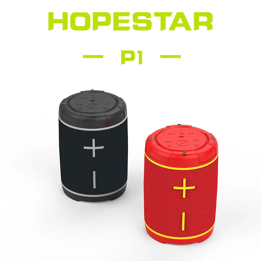 

Лидер продаж 2021 года, портативный Hopestar-P1 для Bluetooth-динамика, 10 Вт, беспроводной аудиоплеер, семиуровневый водонепроницаемый домашний аккумулятор TF BT Fac