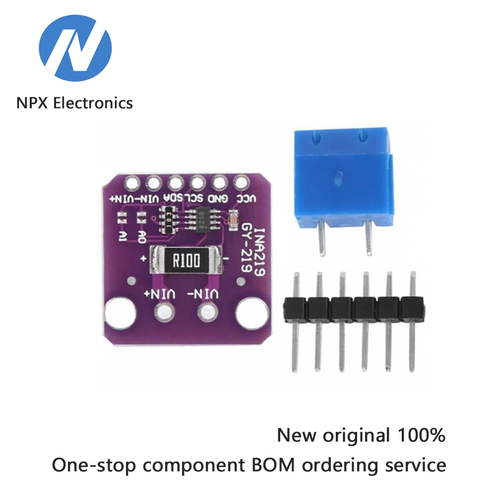 

Purple GY-INA219 High Precision I2C Digital Current Detection Sensor Module