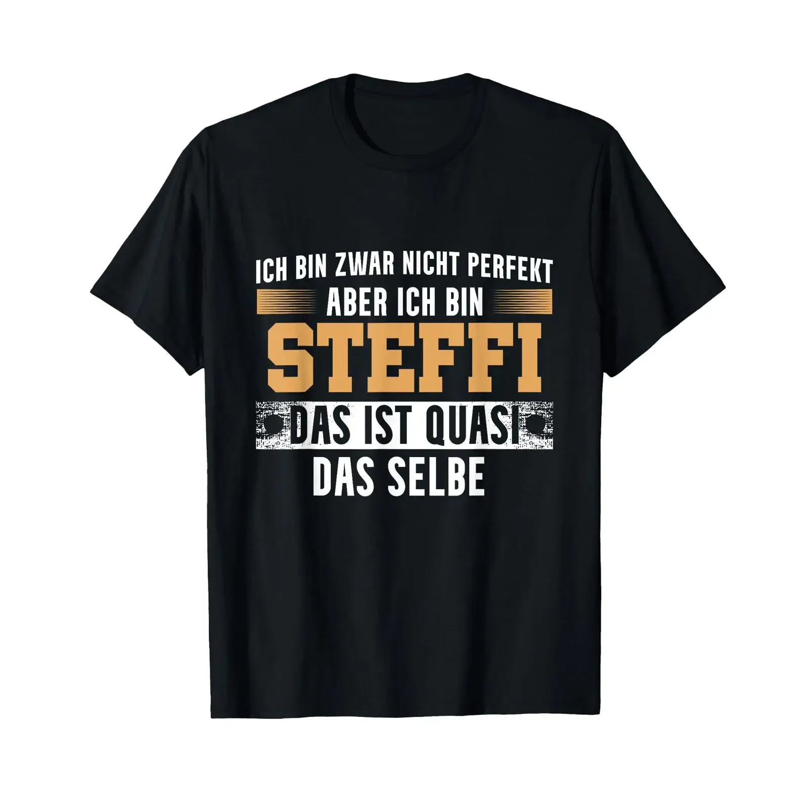 Name Stefanie I'm Steffi T Shirt vintage Washed graphic designer clothes Stretched Comfortable homme Casual fashion Soft