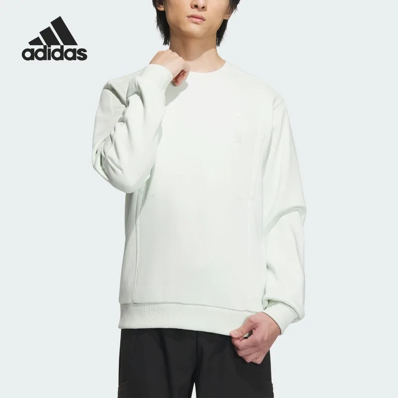 Adidas Wuji Series Men's Sports Long-sleeved Crew Neck Sweater IX4295