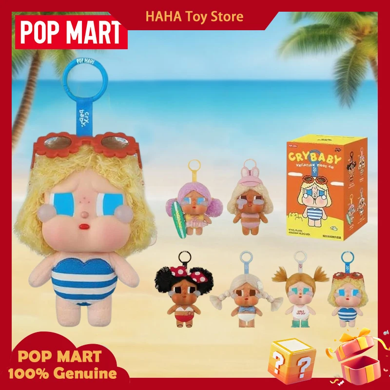 

POP MART Crybaby Vacation Mode On serise Blind Box Sweet Collectible Vinyl Figures Perfect Gift for Home Decor Lovers