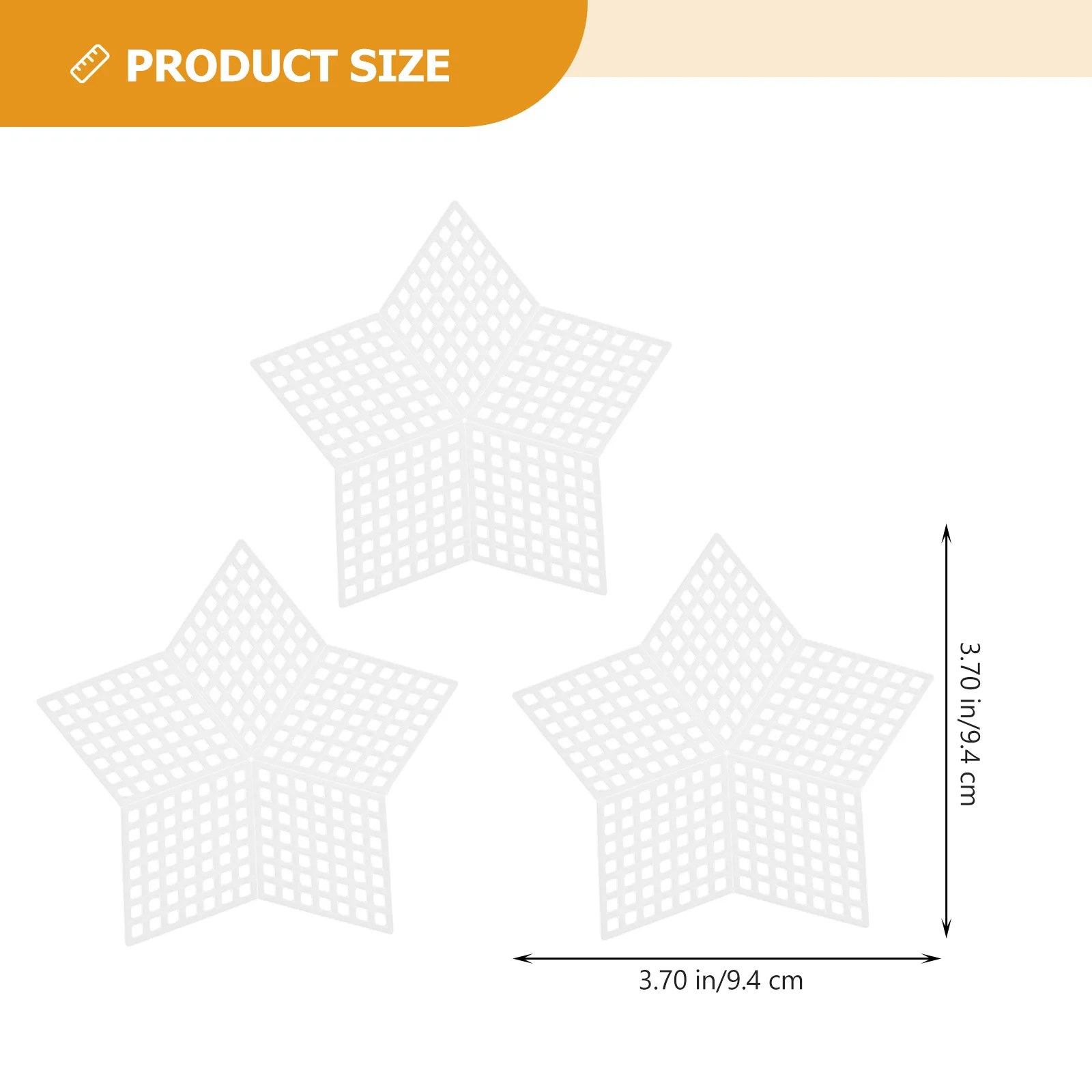

70pcs Cross Stitch Grid Sheets Plastic Canvas Set Sewing Supplies For Diy Crafts White Mesh Sheets Smooth Surface