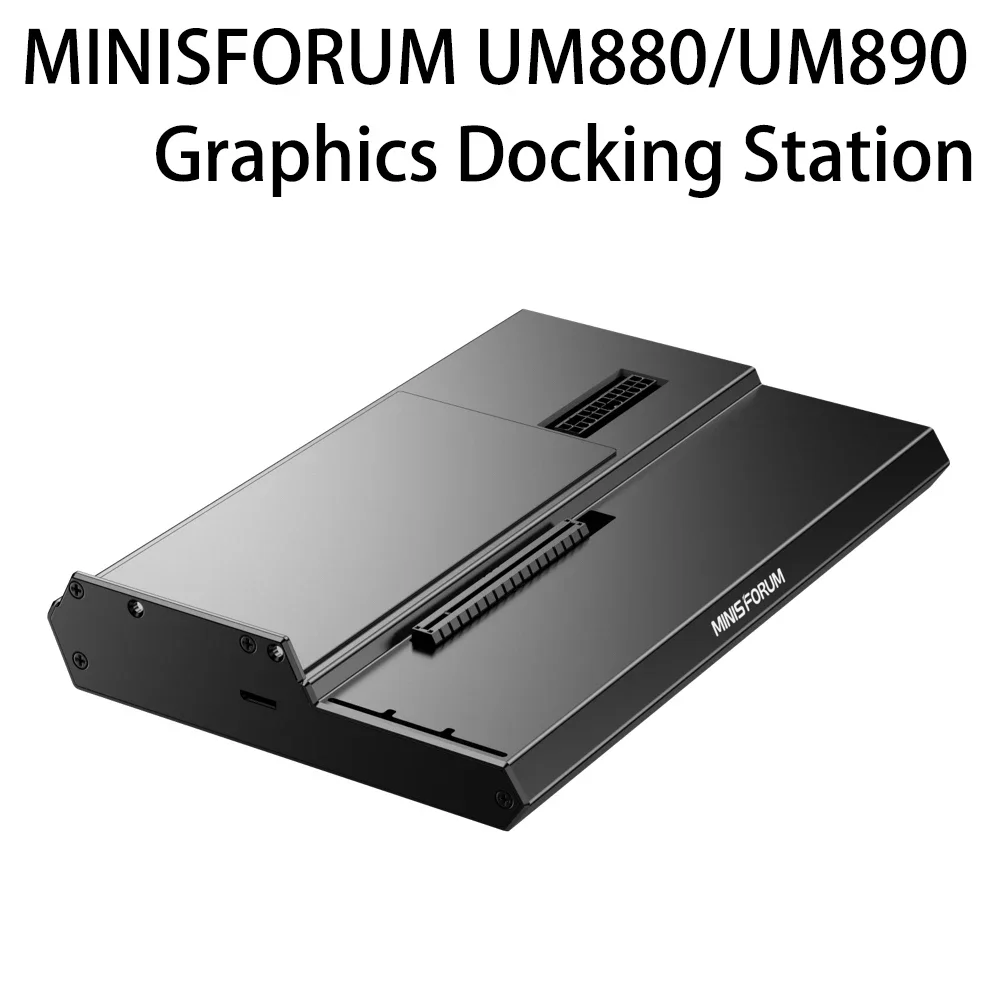 MINISFORUM DEG1 OCulink Graphics Docking Station for UM880/UM890 Game Open Space PCIe4.0x4 Expansion Interface(up to 64GT/S)