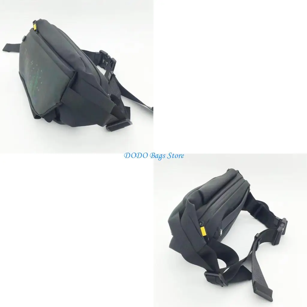 

LED Crossbody Bag Adjustable Strap Multiple Pockets Lifestyle Must Hav