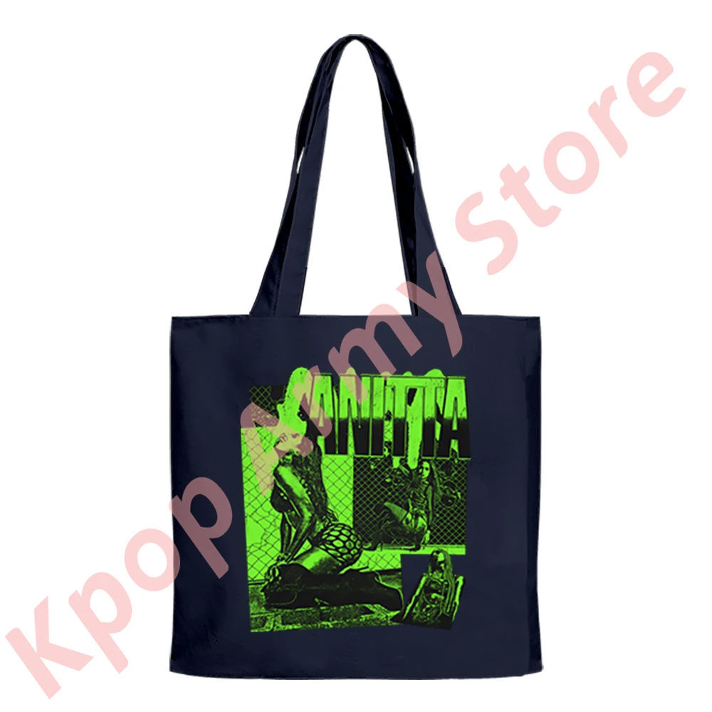 Anitta Baile Funk Experience Tour Merch Bolsas de ombro Bolsa feminina masculina moda casual streetwear