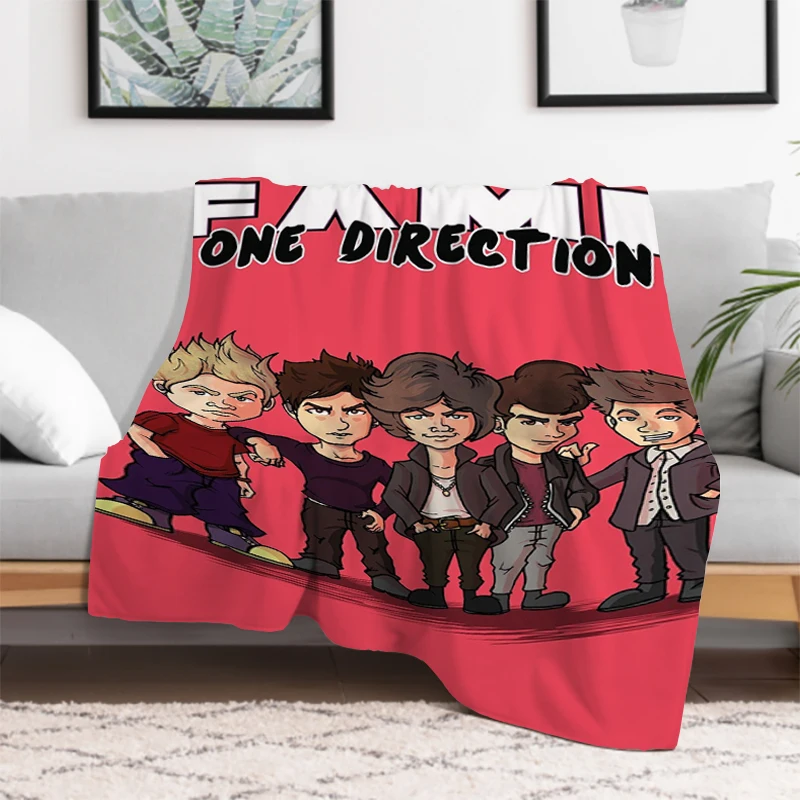 

O-One Band D-Direction Fluffy Soft Blankets for Decorative Sofa Blanket Furry Winter Warm Throw & Throws Bed Double Custom Kid's