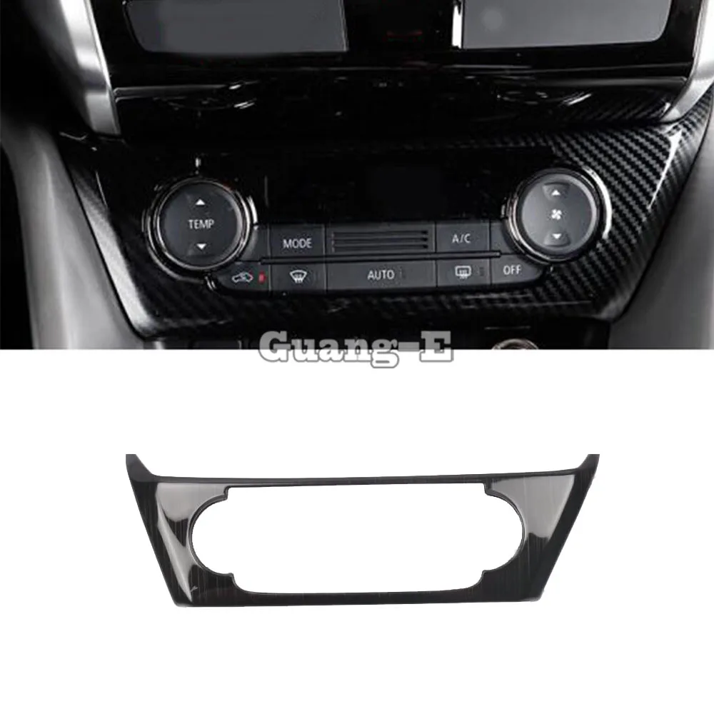 

For Mitsubishi Eclipse Cross 2017 2018 2019 2020 2021 Car Garnish ABS Chrome Middle Air Conditioning Switch Outlet Vent 1pcs