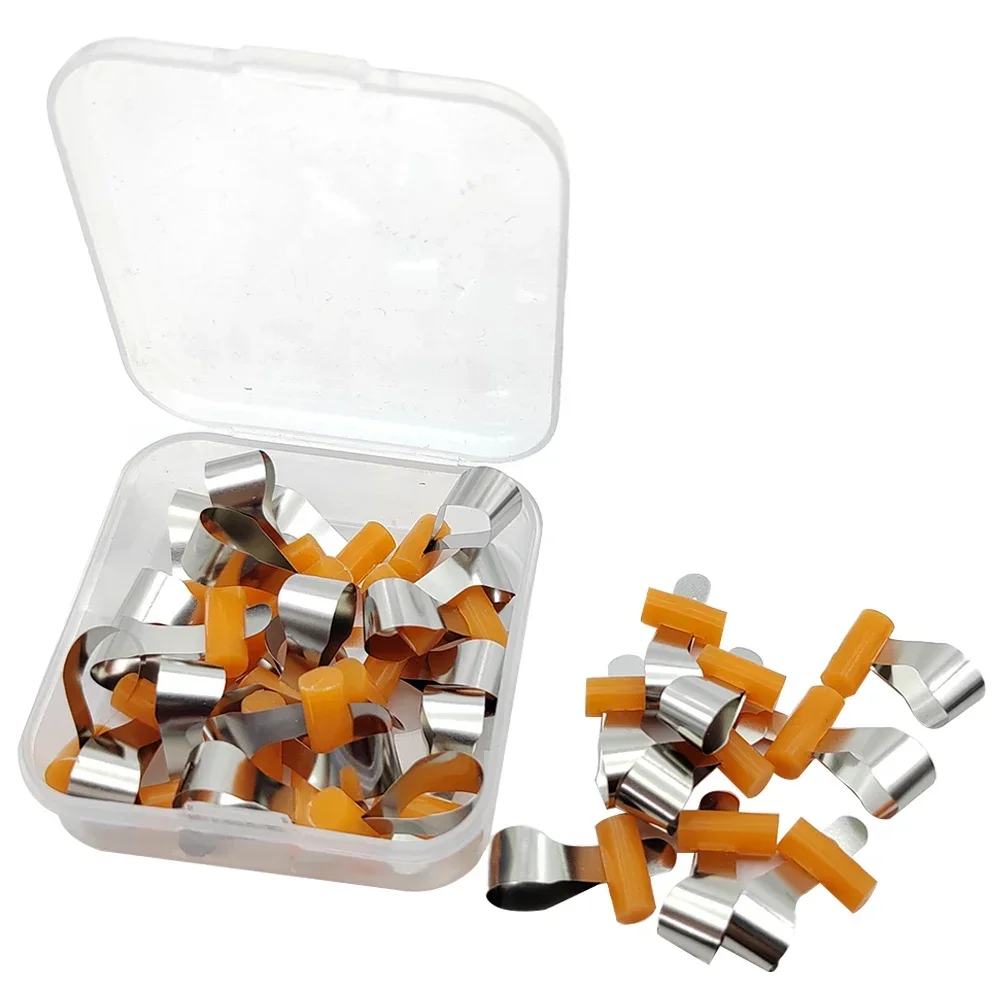 AG 50Box Dental Forming Sheet Orthodontic Sectional Contoured Metal Matrices Dentistry Matrix Retainer less Automatrix