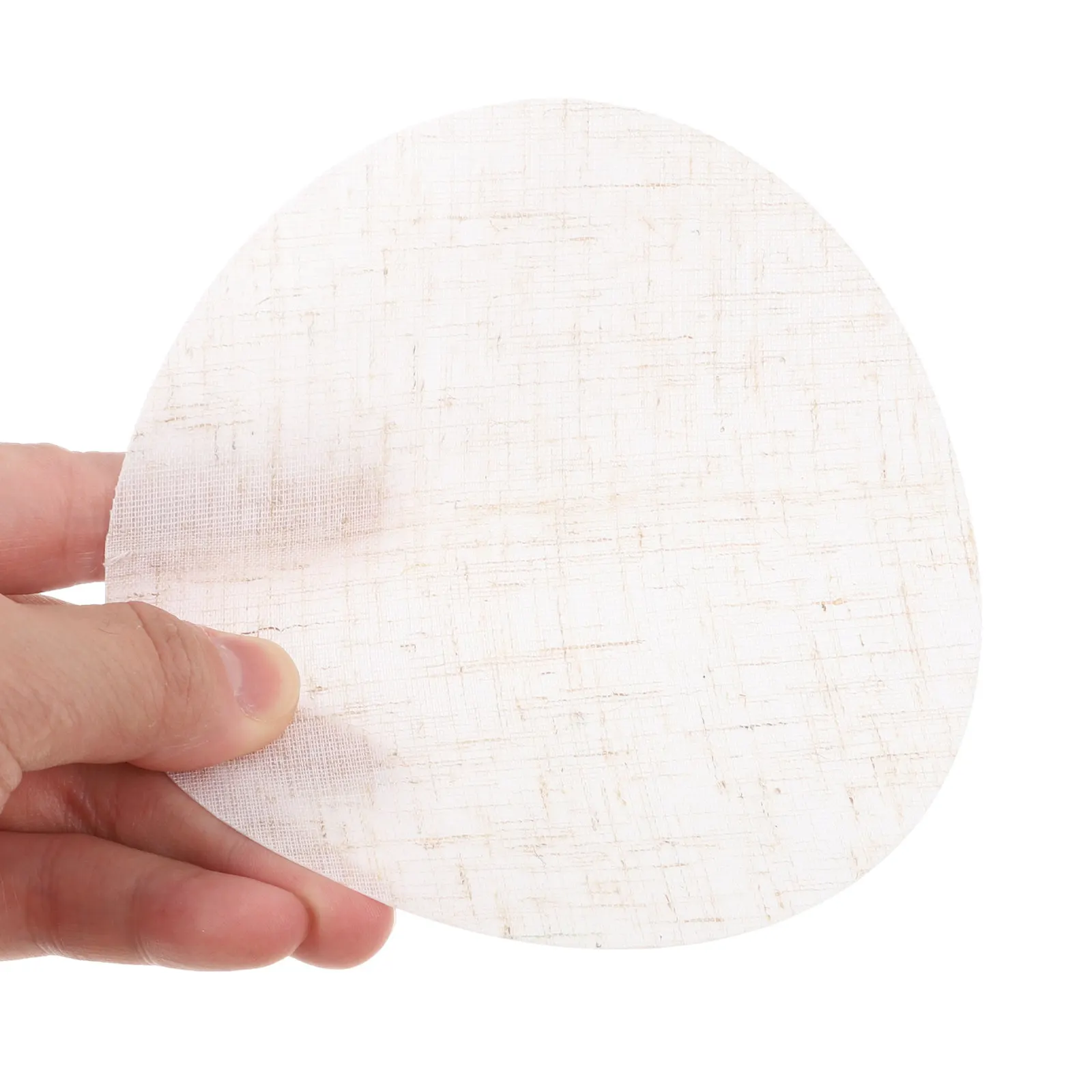 

2 шт. 16-сантиметровые круглые тканевые абажуры-диффузоры для потолочных подвесных светильников, настольных люстр, защита от ослепления и бликов