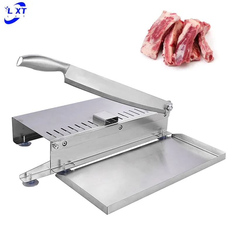 Commercial Home Use Stainless Steel Meat Processing Machinery Frozen Bone Cutting Chicken Medicinal Herbs Chopping Knife