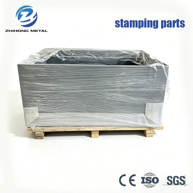 Matching Metal Box & Wire Mesh Cover Combo for Electrical Cabinet & Air Conditioner Protection OEM Custom Sheet Metal Parts