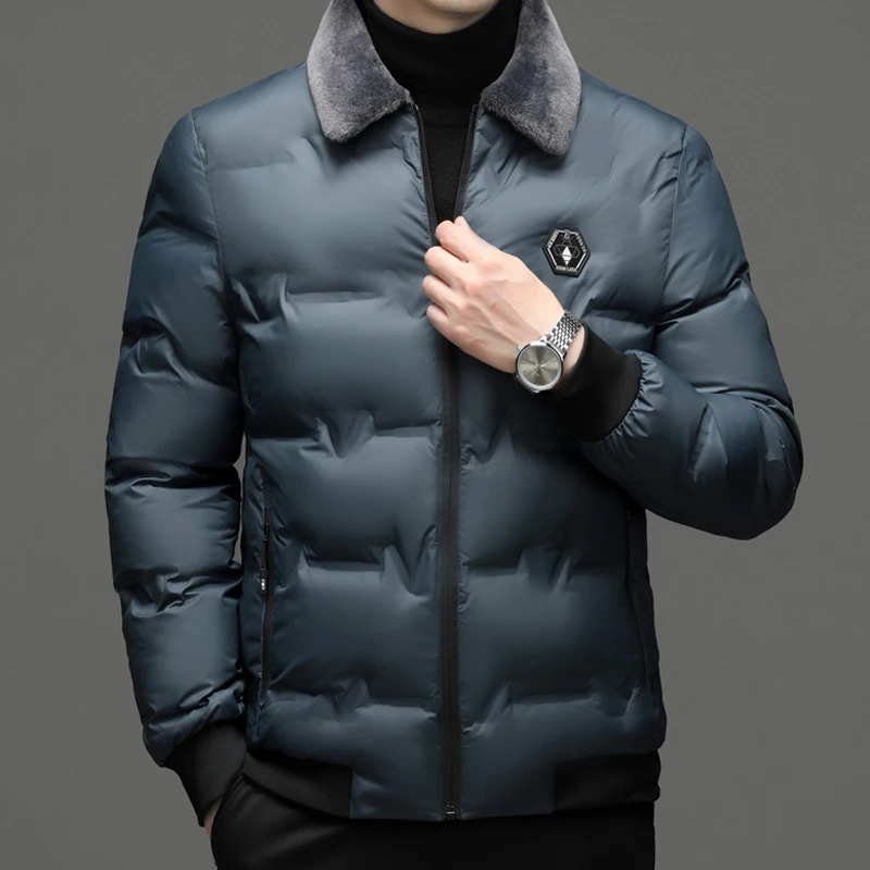 2024 Winter jackets men high quality fashion Warm Jacket Casual thicken Parkas Men\'s Winter Jackets Warm coat male size L-5XL