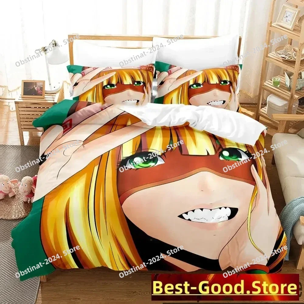 

3D Print Prison School Anime Bedding Set Boys Girls Twin Queen King Size Duvet Cover Pillowcase Bed boys Adult