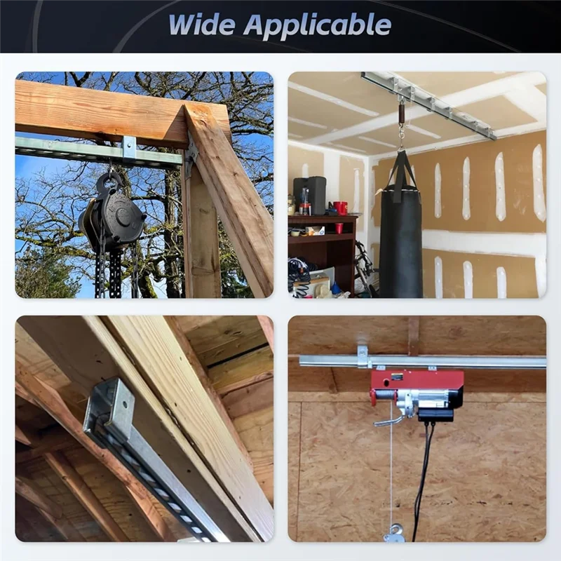 A76K Support Hange Bracket Trolley Track Support Bracket Track Bracket For Channel Trolley Track