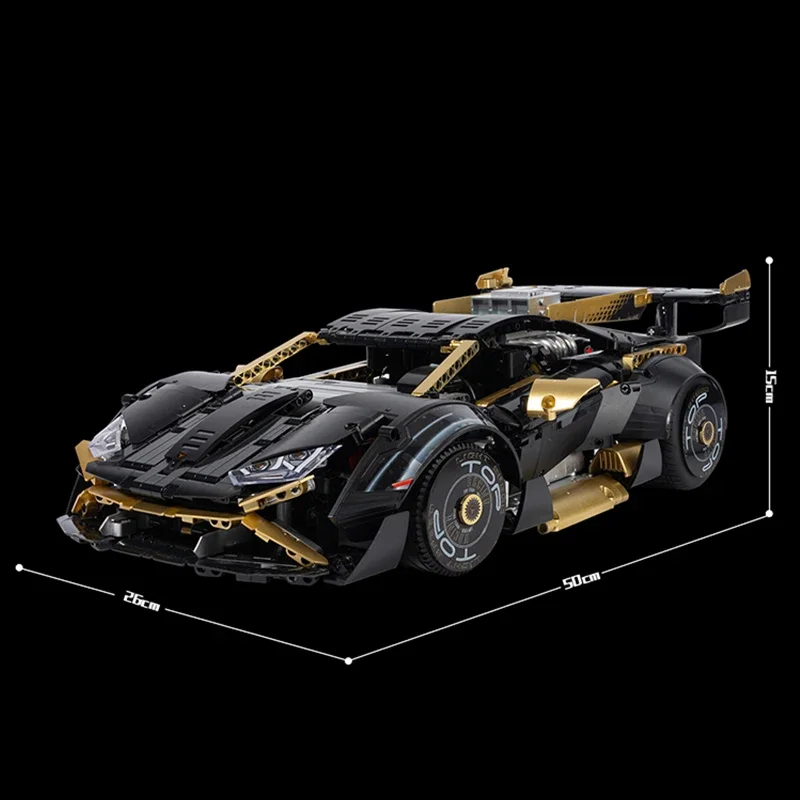 2519PCS 스포츠카 모델 빌딩 블록 장난감 STO 도시 레이싱 자동차 벽돌 데스크탑 장식품 컬렉션 소년 성인 선물