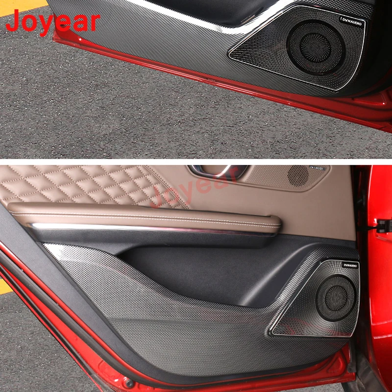 For BYD HAN DMP EV 2020-2022 Car Door Anti-scratch Wear-resistant Anti-kick Pad Stainless Steel Horn Protective Accessories