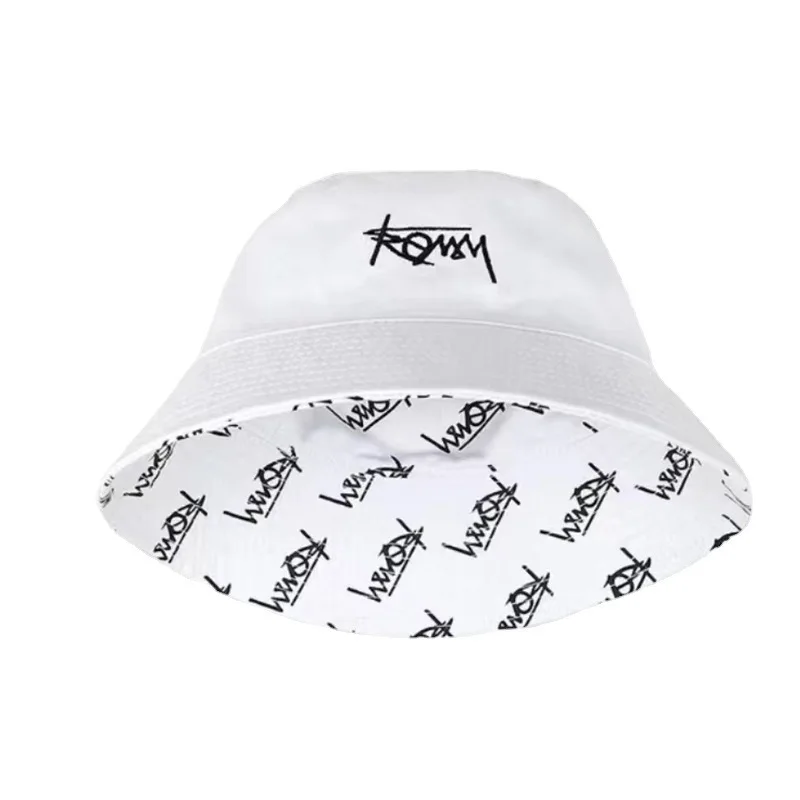Reversible Hat Big Head Size Autumn Bucket Hat Men Korean Casual Street Panama Hat Hiphop Golf Fisherman Hat Caps for Women