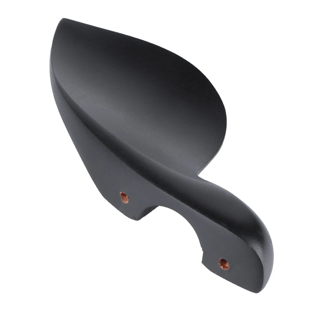 عناب الخشب الكمان Chinrests مع المسمار كمان الذقن دعم المهنية استبدال أجزاء الكبار الآلات الموسيقية الملحقات #5