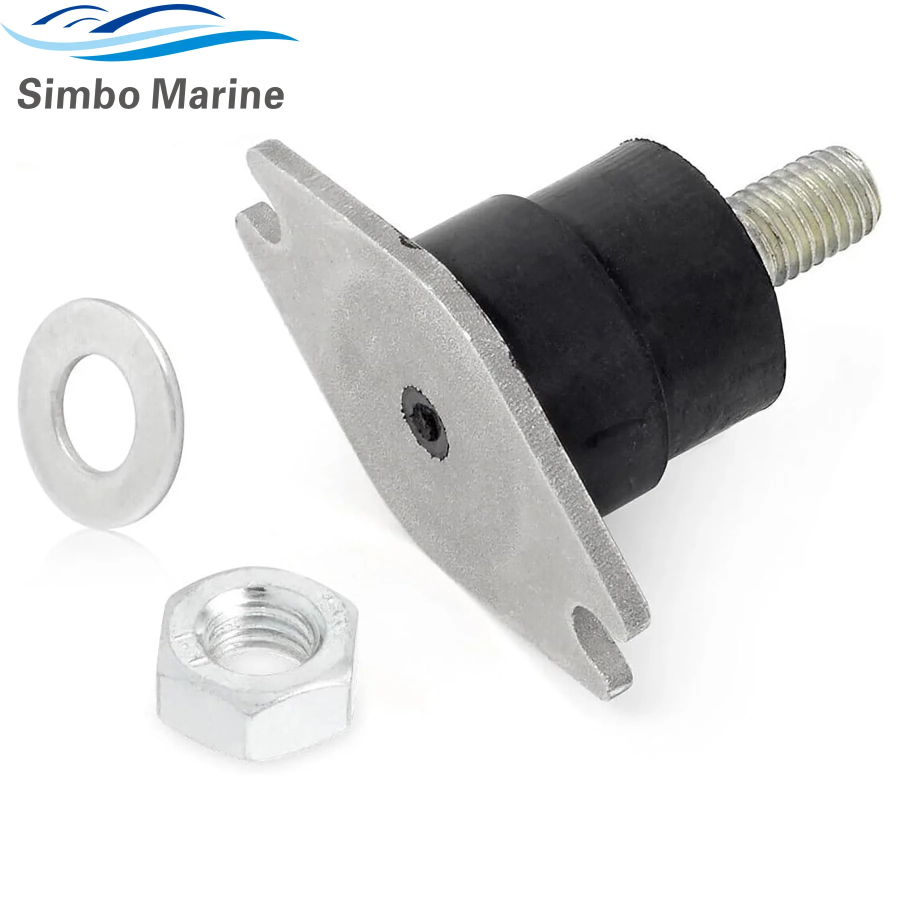 2 Pcs 325974 Upper Motor Mount Compatible with Johnson Evinrude 18 20 25 35 HP Marine Outboard Engines Replaces 303879 0778211