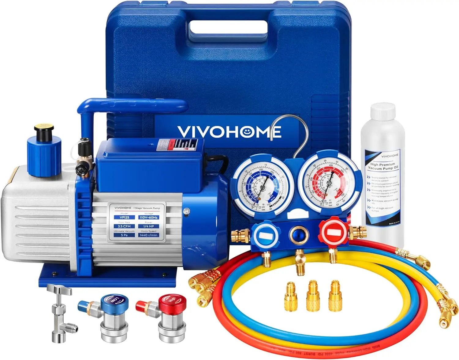 110V 1/4 Hp 3.5 Cfm…