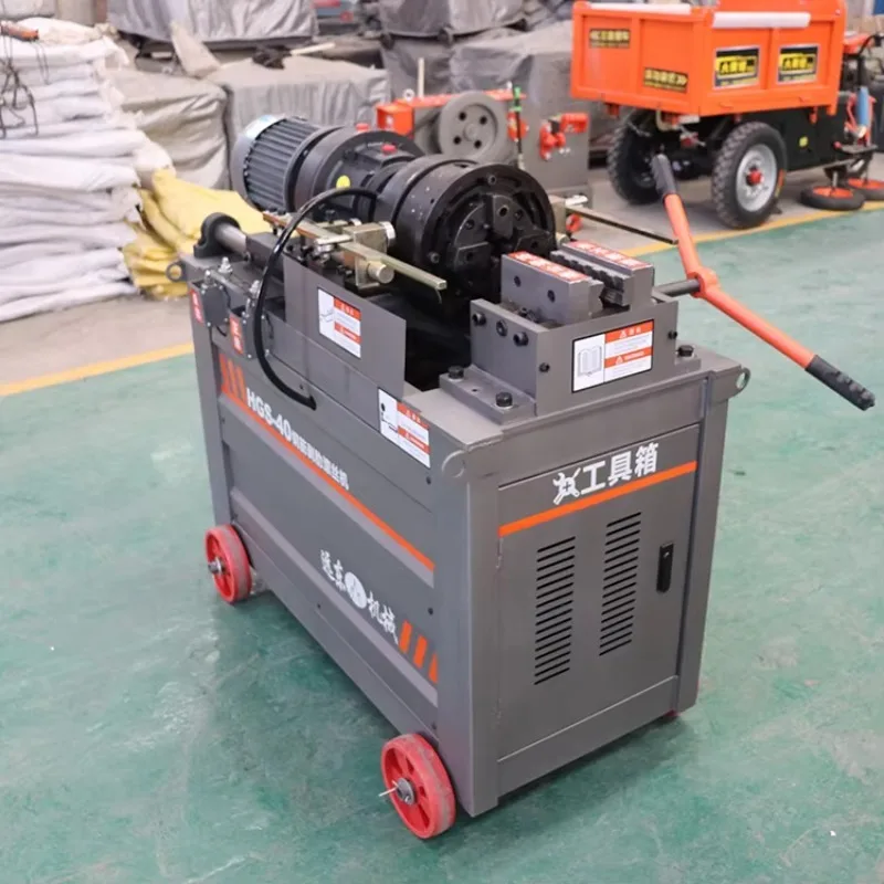 بناء مزدوج الخيوط الصلب بار الأسطوانة المسمار ماكينة الأنابيب بار التعميم يموت الموضوع المتداول آلة #4