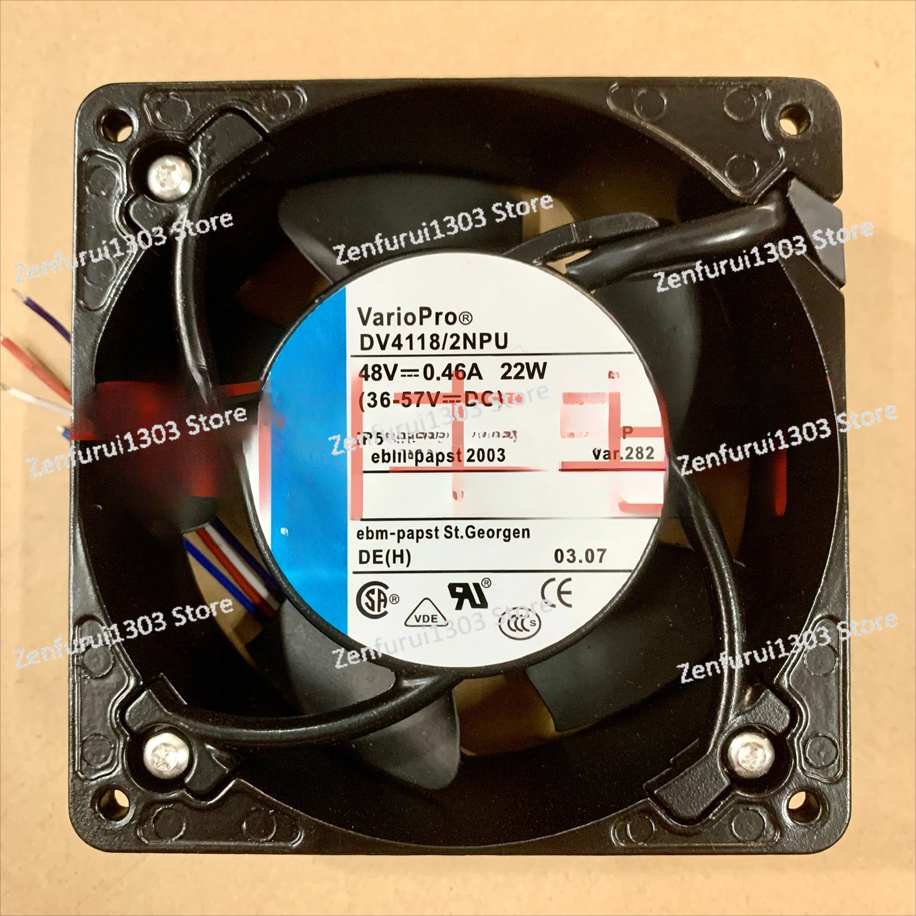 

New Original Imported DV4118/2NPU 48V 22W 12038 Waterproof Inverter Fan